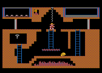 Montezuma's Revenge Featuring Panama Joe screenshot 3 for Atari 5200
